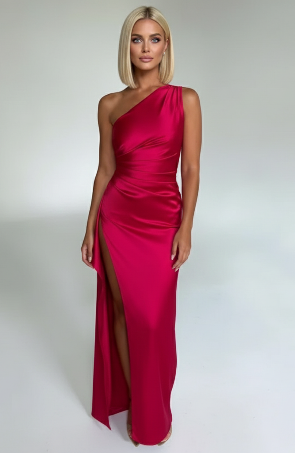Grace | Saten Maxi Haljina