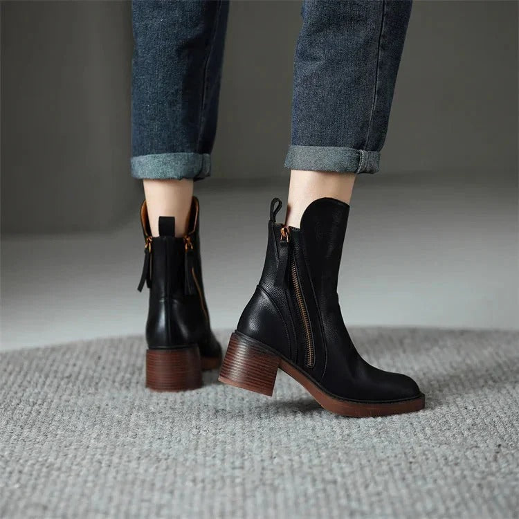 Irina™ | Elegantne čizme do članaka u modernom stilu