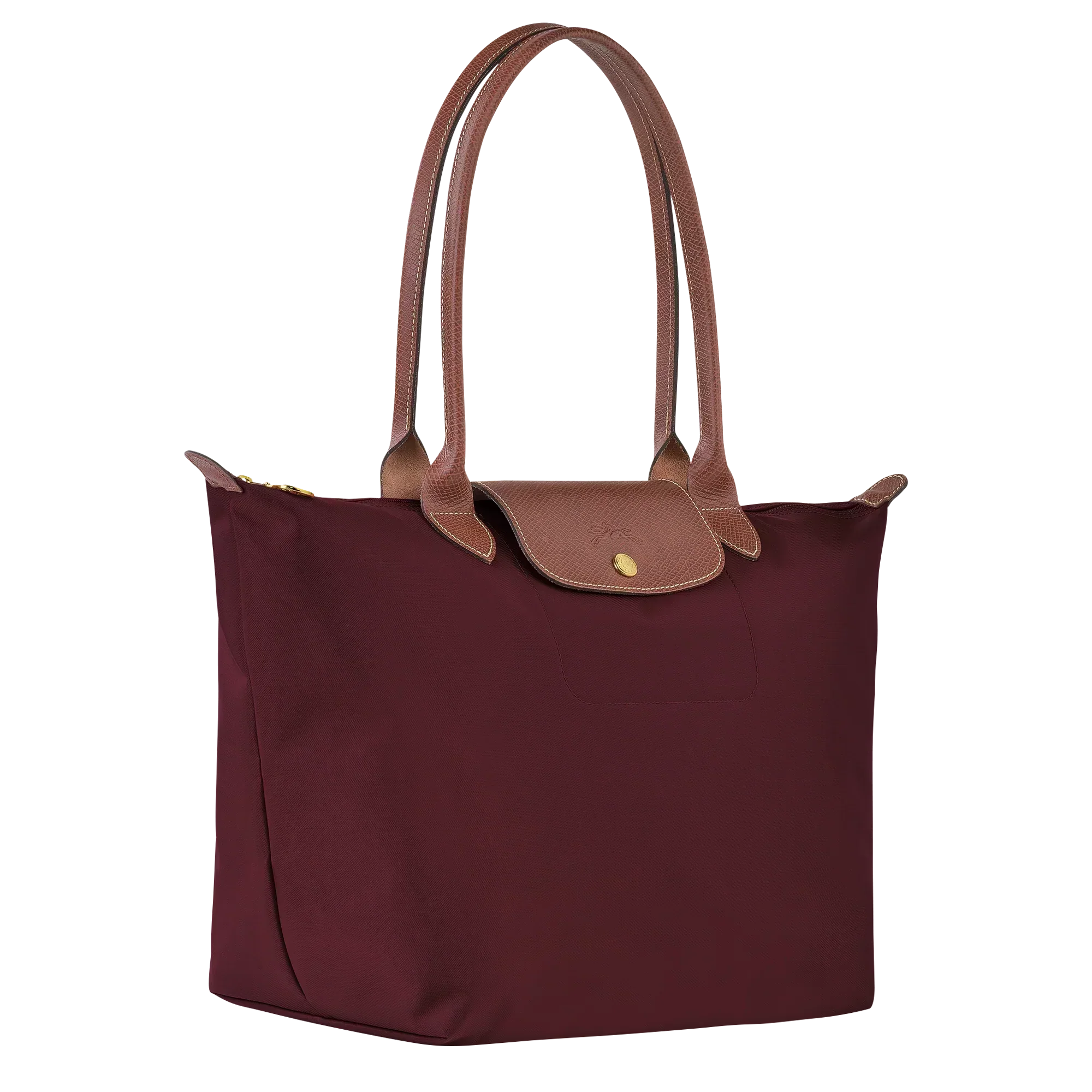 Longchamp - Velika Le Pliage torba, burgundac