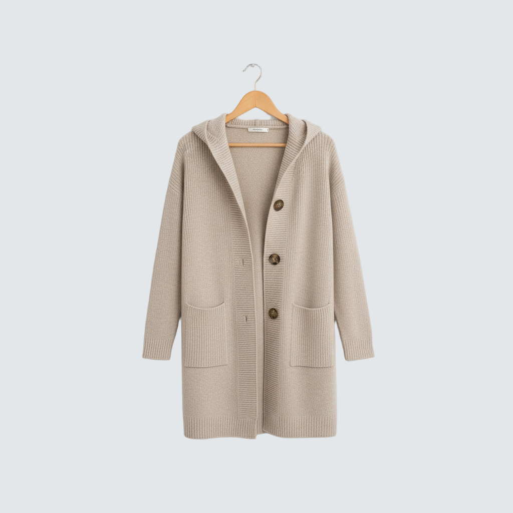 Olga | Elegantni dugi pleteni kardigan