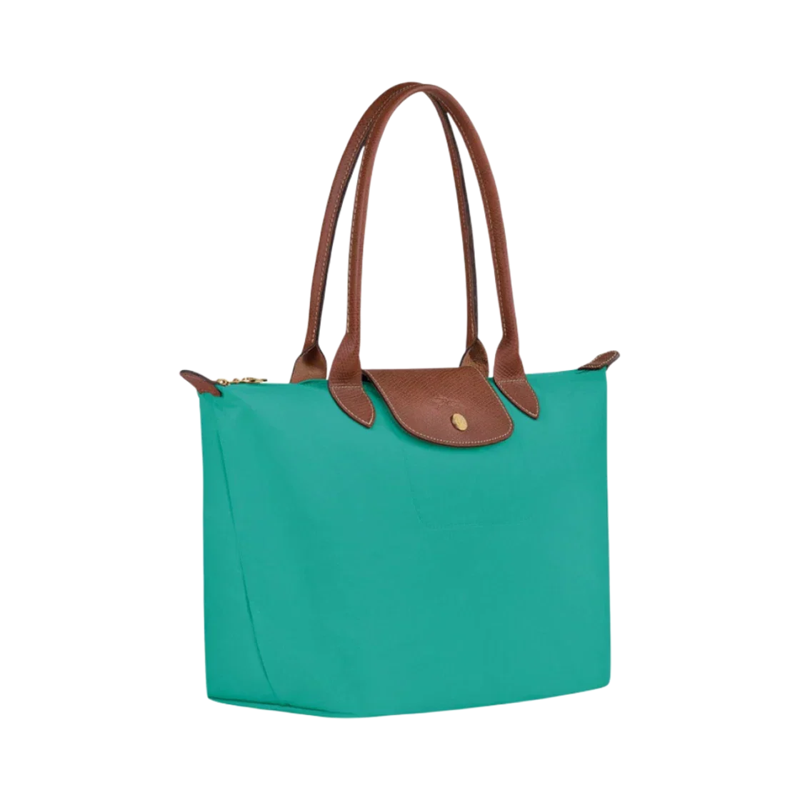 Longchamp - Velika Le Pliage torba, Tirkizna