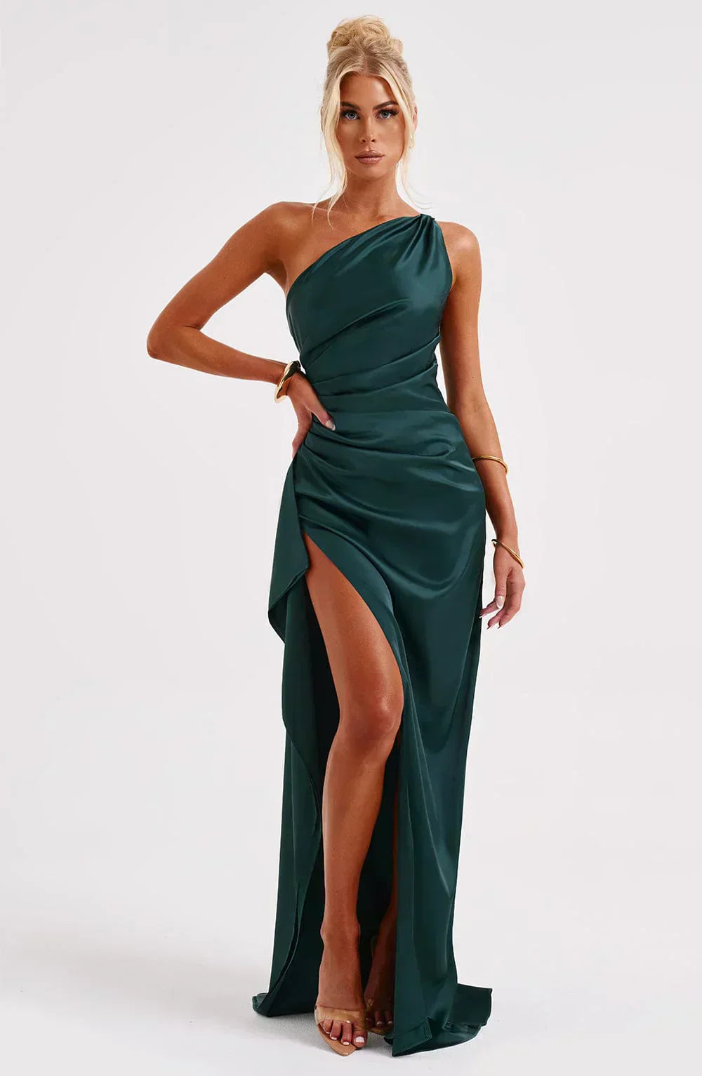 Grace | Saten Maxi Haljina