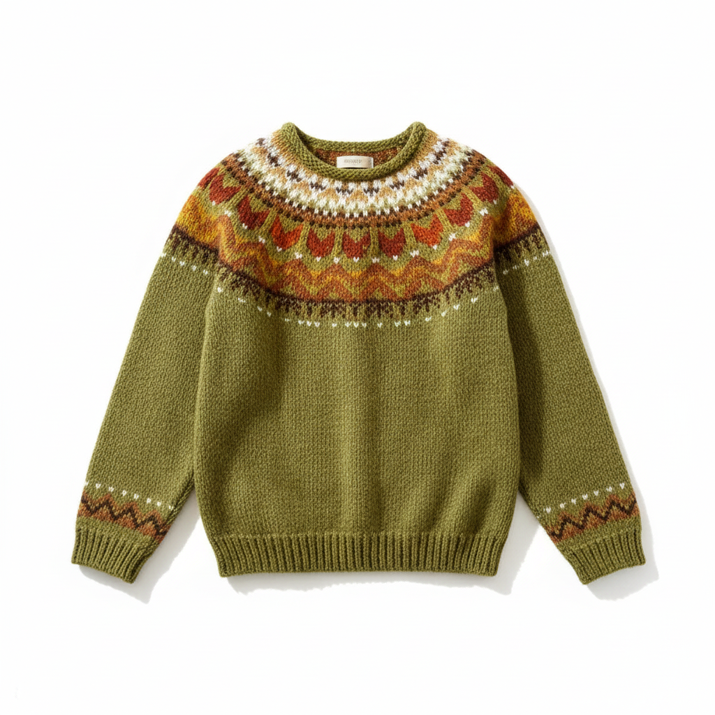 Lena™ | Klasična vintage džemper