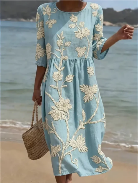 Kelsey | Elegantan Cvjetni Haljina