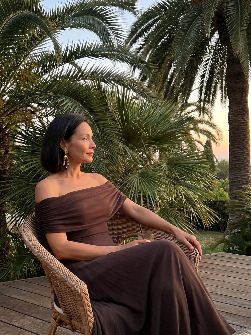 Kristina  | Halter Midi Haljina