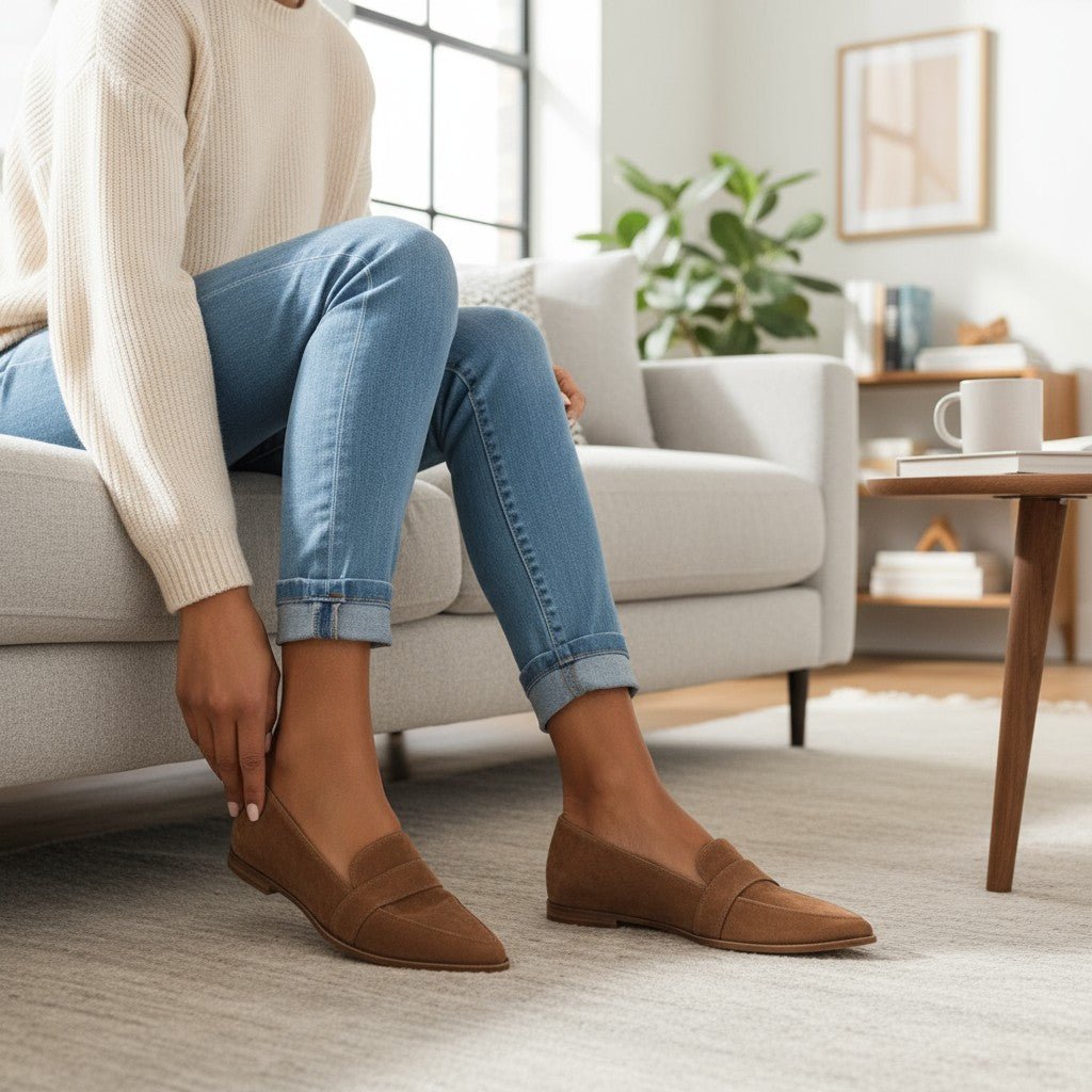 Rosa™ | Ortopedske kožne mokasine