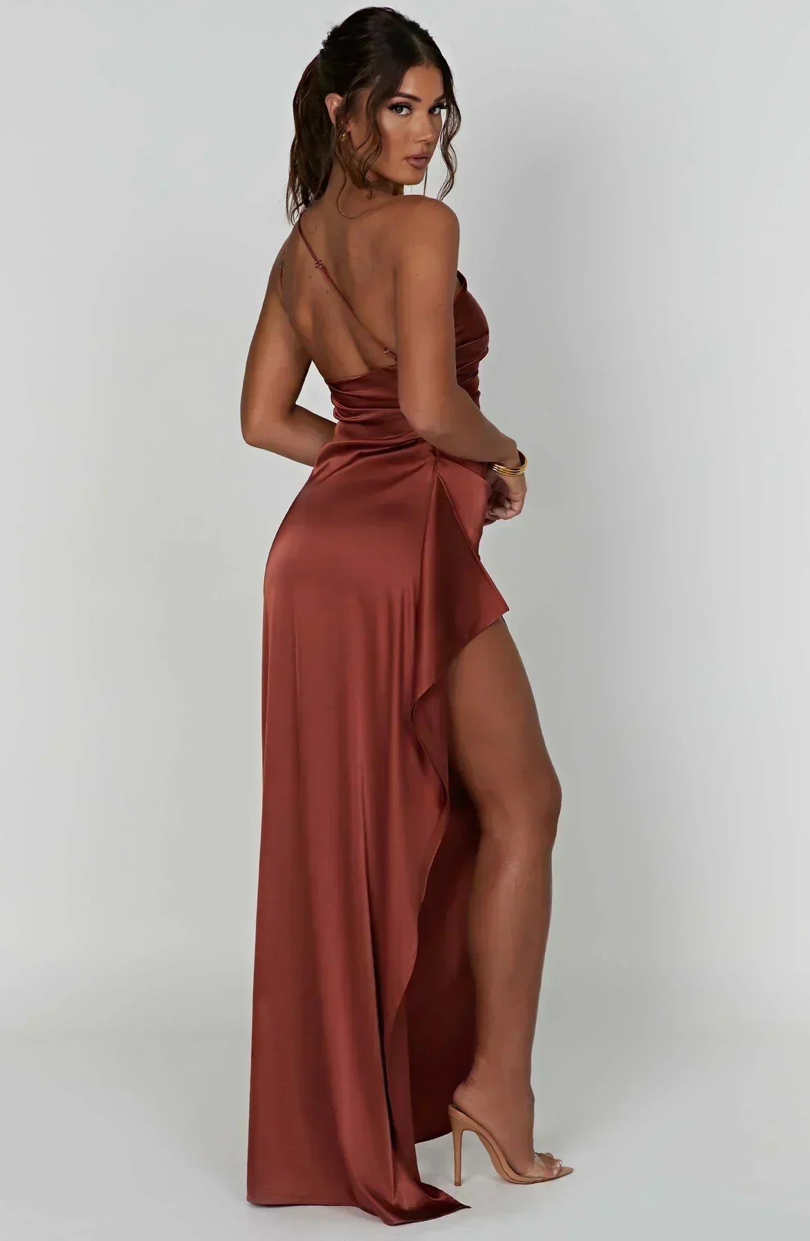 Grace | Saten Maxi Haljina